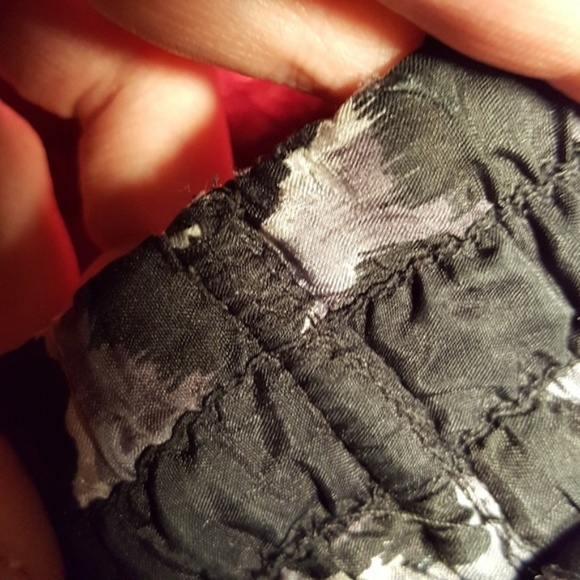 Vintage 80's/90's Grey Leopard Silk Bomber Jacket - Picture 7 of 8